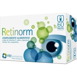 Retinorm 600 mg - integratore per la funzione visiva 60 capsule