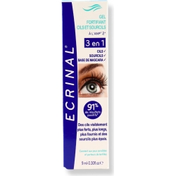 Ecrinal - Gel Fortificante Per Ciglia E Sopracciglia 9 ml