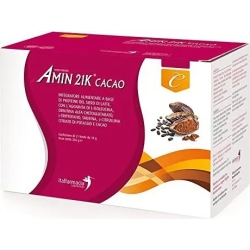Amin 21k Cacao 21 buste - Integratore di proteine ed aminoacidi