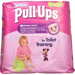 HUGGIES Pull-Ups Girl 26 mutandine - taglia M 12-18 kg
