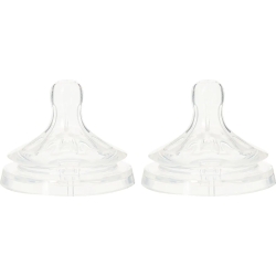 Avent Natural - 2 Tettarelle 6m+ flusso abbondante 4 fori