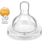 Avent Natural - 2 Tettarelle 6m+ flusso abbondante 4 fori