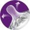 Avent Natural - 2 Tettarelle 6m+ flusso abbondante 4 fori