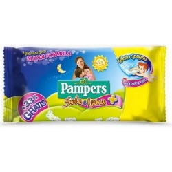 PAMPERS Sole & Luna - 46 salviette igienizzanti con camomilla