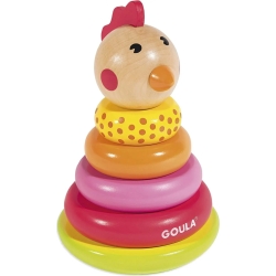 Gioco in legno Gallina Impilabile