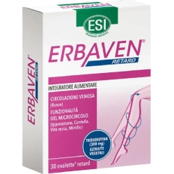 ESI Erbaven Retard 30 ovalette - Integratore per il Microcircolo