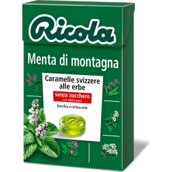 Menta di montagna - Caramelle alle erbe senza zucchero 50 g