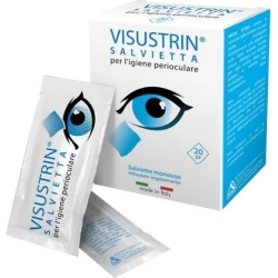 Visustrin - 20 Salviette monouso per l'igiene perioculare