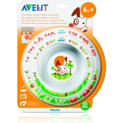 Avent set Piatti Fondi - 2 Piatti