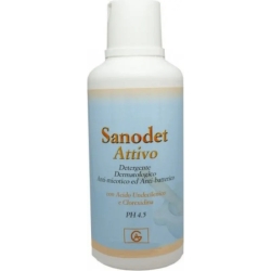 Sanodet Attivo - Detergente anti-micotico e anti-batterico 500 ml