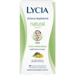 Natural Touch - 20 Strisce depilatorie viso