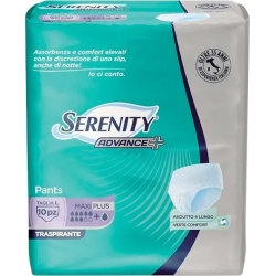 Serenity pants advance maxi plus - mutandina assorbente tg m 10 slip