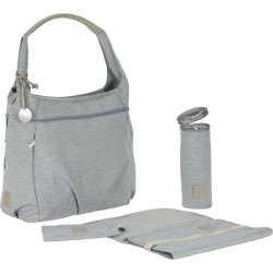 Hobo Green Label - Borsa fasciatoio grigia