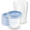 Avent Set 5 Vasetti Conservalatte con Coperchi 180 ml