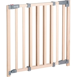 safety up - barriera cancelletto in legno naturale