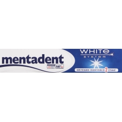 MENTADENT White System - Dentifricio Sbiancante 75 ml