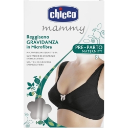 Chicco Mammy - Reggiseno per Gravidanza in microfibra Taglia 4C Colore Nero