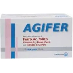Agifer 12 stick da 15 ml - Integratore di Ferro