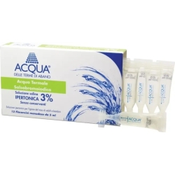 Acqua delle Terme di Abano - 15 Flaconcini di Soluzione Ipertonica 3%