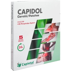 Capidol - 5 Cerotti per Dolori Articolari Localizzati