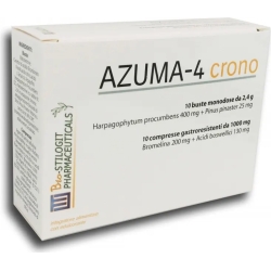 Azuma-4 Crono 10 Compresse + 10 Bustine - Integratore Per Il Microcircolo