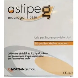 Astipeg macrogal 20 bustine divisibili - utile per il trattamento della stipsi