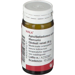 Wala Apis Belladonna Cum Mercurio - Farmaco Omeopatico 20 gr Granuli Multidose