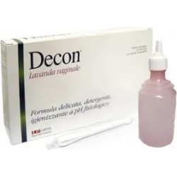 Decon 5 Flaconi Da 100 ml + 5 Cannule Vaginali - Lavanda Vaginale