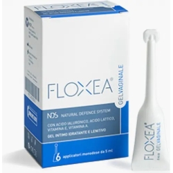 Floxea - Gel Per Secchezza Vaginale 6 Applicatori Monodose Da 5 ml