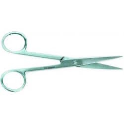 forbici da medicazione rette a punta acuta 14 cm