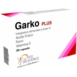 garko plus 30 capsule - integratore di acido folico
