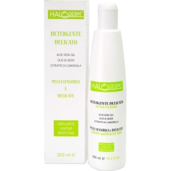 haloderm - detergente delicato con aloe vera 300 ml