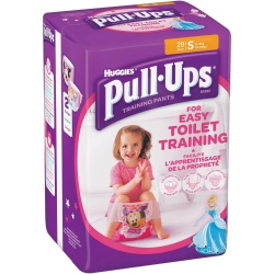 HUGGIES pul ups girl - 29 mutandine assorbenti 8-15kg