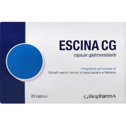 Escina Cg 20 Capsule - Integratore Per Il Trattamento Di Traumi