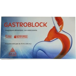gastroblock 14 bustine - integratore per acidità e reflusso