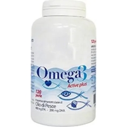 Omega 3 Active Plus 120 perle - Integratore per Colesterolo e Trigliceridi