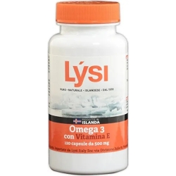 Omega 3 Con Vitamina E 120 Capsule - Integratore Per Il Colesterolo