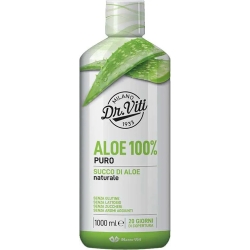 Marco Viti Aloe 100% Puro 1000 ml - Integratore Per La Funzione Epatica