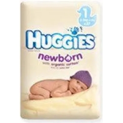 HUGGIES Newborn - 27 Pannolini 2-5Kg Taglia 1