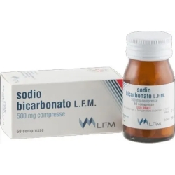 Sodio Bicarbonato L.F.M. - Antiacido 50 Compresse da 500 mg
