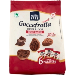 Gocciolotti al Cioccolato - biscotti senza glutine 6x40 g