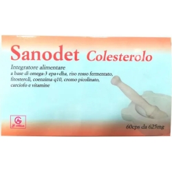 Sanodet Colesterolo 60 capsule - Integratore per il Colesterolo