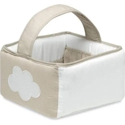Cestino 51013010 - Portabiberon colore Orsetto Star Bianco Lino