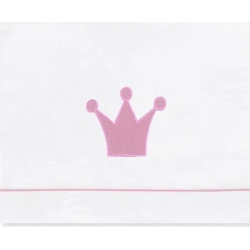 lenzuola motivo corona 40x80 cm fragola