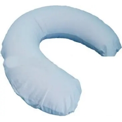 Cuscino per allattamento a ciambella colorelle celeste