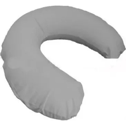 Cuscino per allattamento a ciambella colorelle grigio