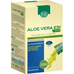 ESI Aloe Vera + Forte 24 Pocket Drink - Integratore per il benessere gastrointestinale