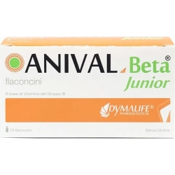 Anival Beta Junior 10 flaconcini - Integratore di Vitamine B