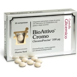 Bioattivo Cromo 30 Compresse - Integratore Per I Livelli Glicemici
