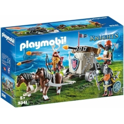 knights - playset squadra d'assalto con balestra